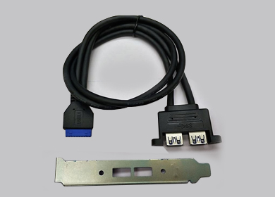 USB 3.0双档板线