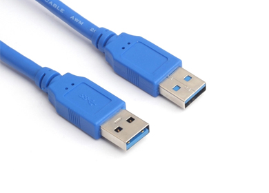 USB移动硬盘盒电源线 USB3.0公对公数据线连接线